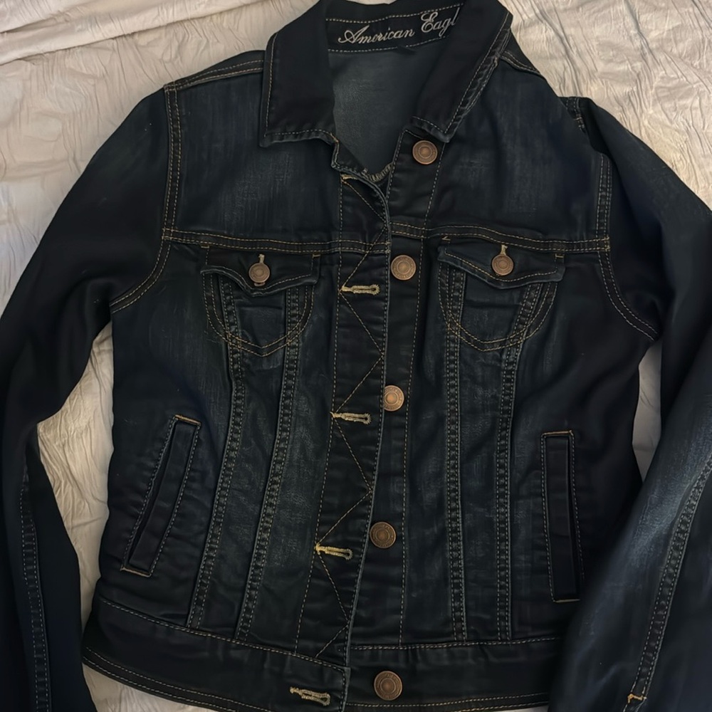 American Eagle dark Jean jacket